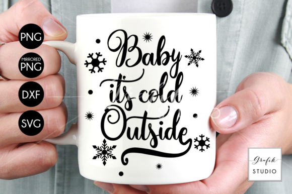 Baby It's Cold Outside SVG Cut File Review for Real Projects