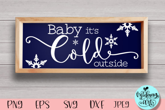 Baby It’s Cold Outside Wood Sign SVG Review for Real Projects