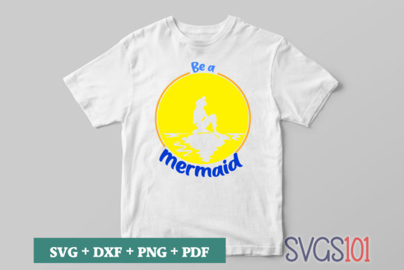 Be a Mermaid and Make Waves SVG