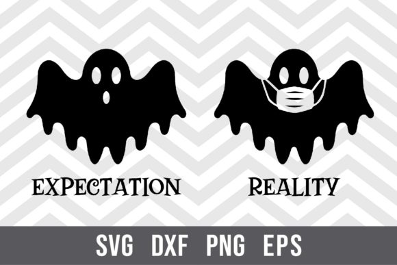 Halloween Expectation Reality SVG
