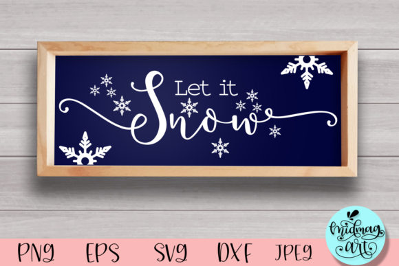 Let It Snow Wood Sign SVG: A Winter Embroidery Design Review