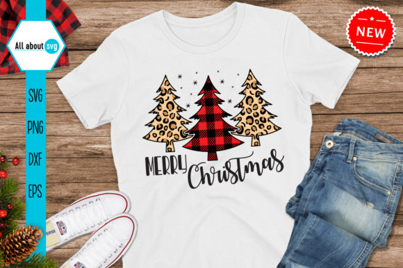 Merry Christmas, Buffalo Plaid Svg