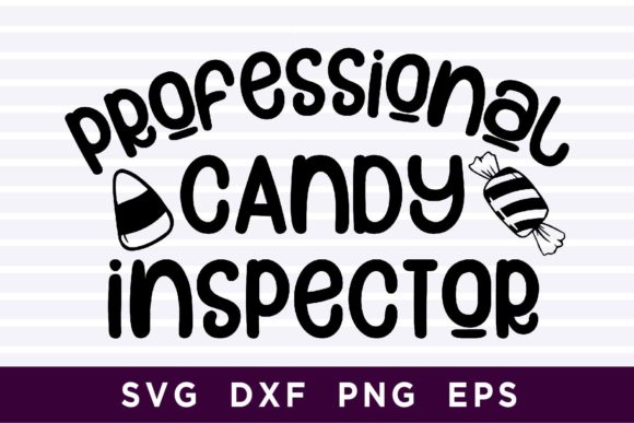 Professional Candy Inspector SVG