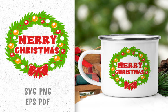 Review of the Merry Christmas Wreath Svg Cut File for Real Projects
