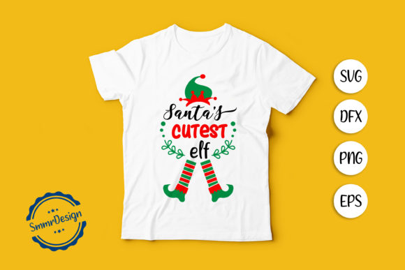 Santa’s Cutest ELF SVG Cut File Review: A Holiday Embroidery Gem